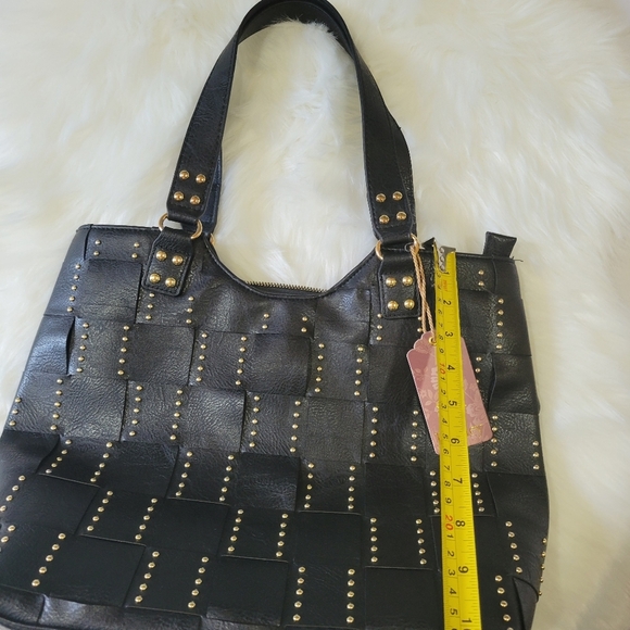 Sam&hadley Black Studded Tote Bag - Picture 8 of 8